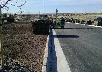 before sod installation